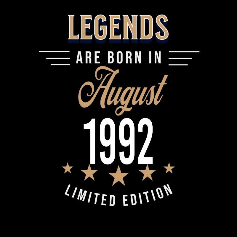 Les légendes naissent en août 1992