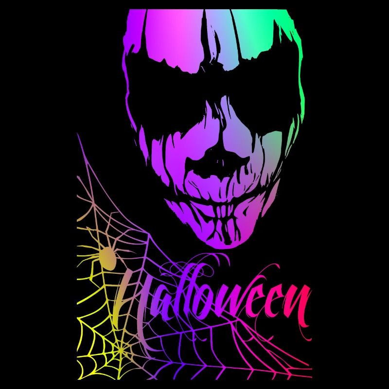 Gruseliges Halloween - Regenbogen