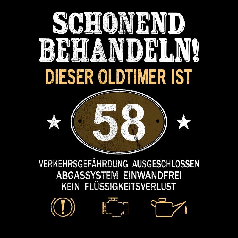 Schonend Behandeln Oldtimer Ist 58 Jahre 58.