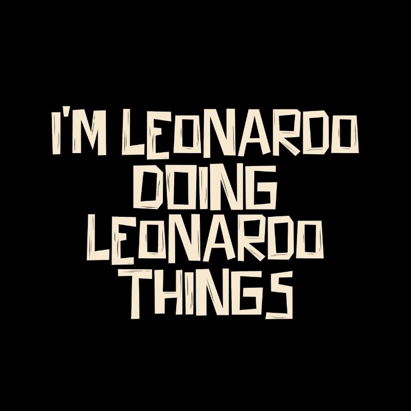 Je suis Léonard de Vinci et je fais des choses de Léonard de Vinci