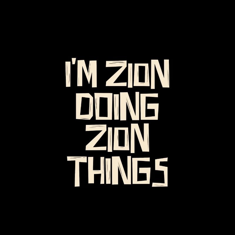 I'm Zion doing Zion things