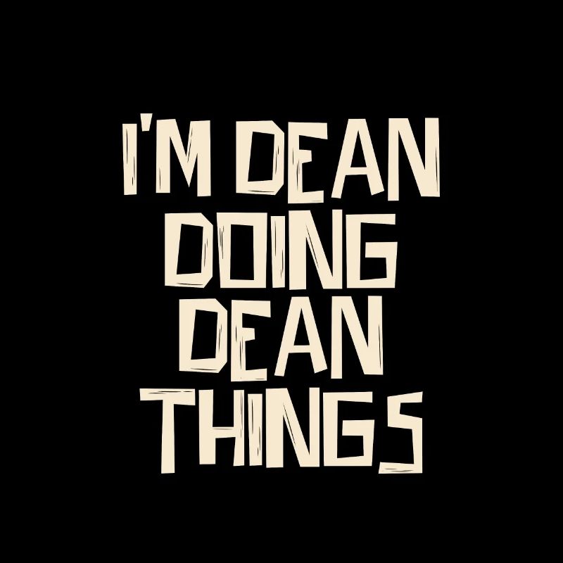 Je suis Dean en train de faire des choses Dean