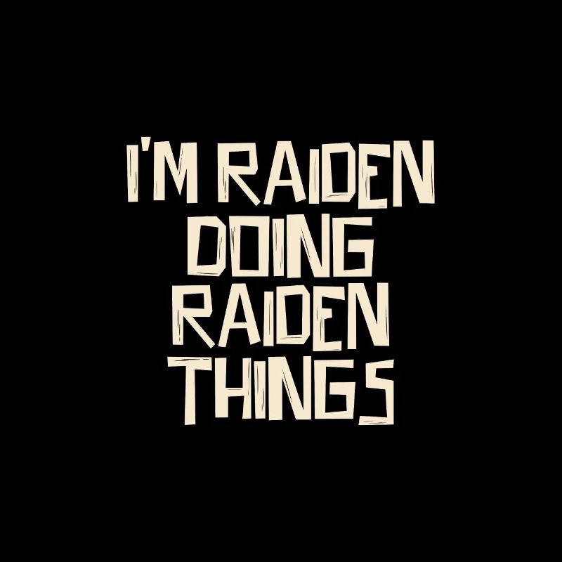 Je suis Raiden en train de faire des choses Raiden
