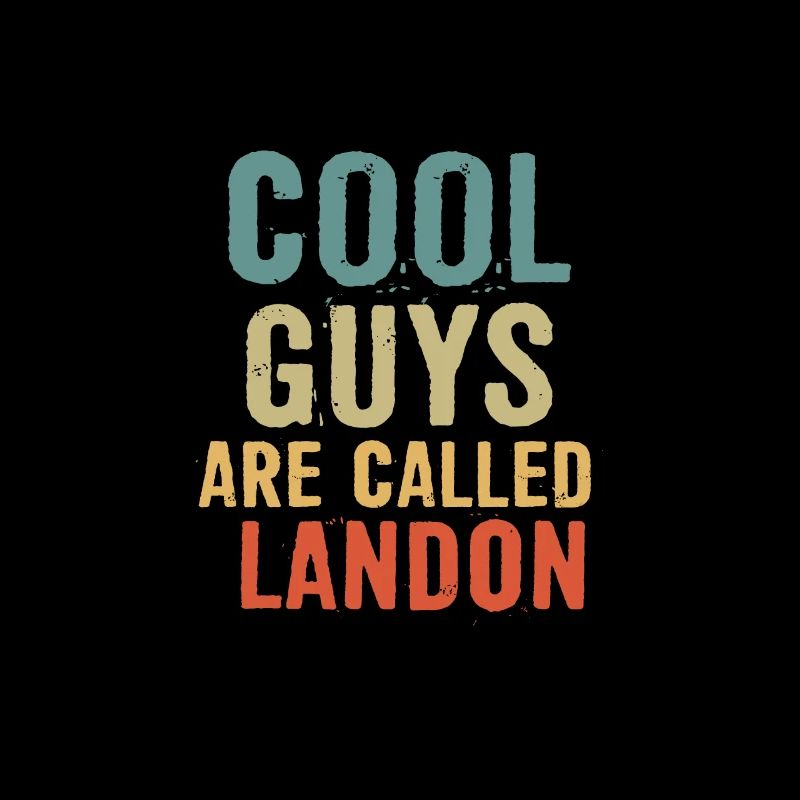 Les mecs cool s’appellent landon