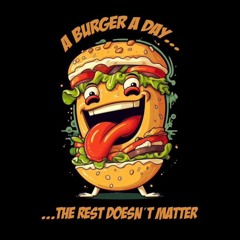 Crazy Burger Hamburger Cheeseburger