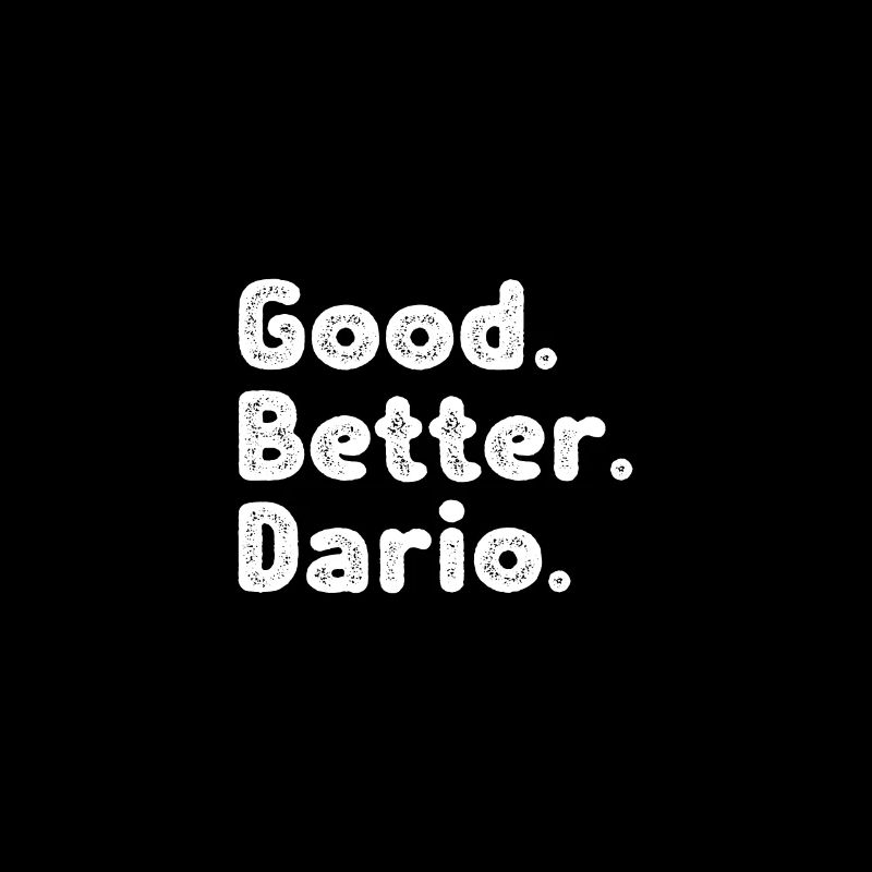 Les mecs cool s’appellent Dario