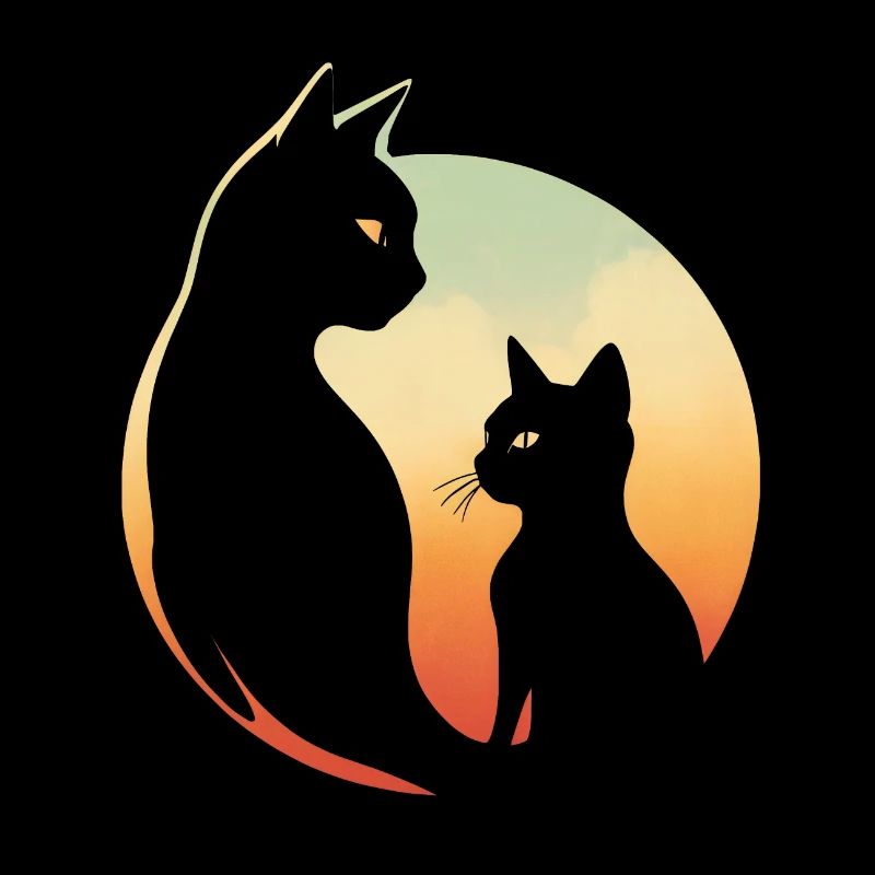 Magic Gaze: The Cat and its Shadow
