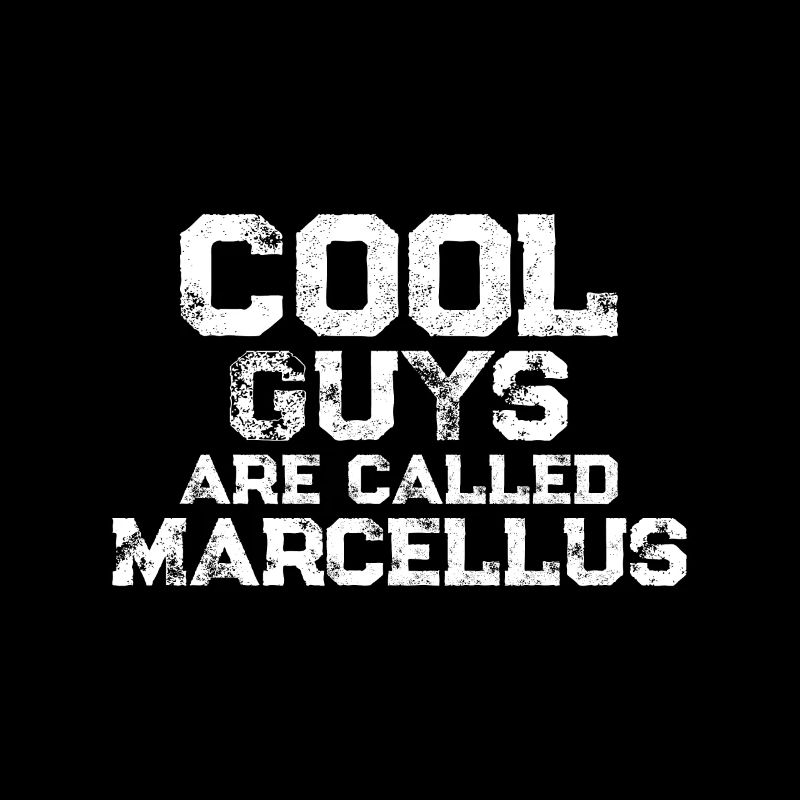 Les mecs cool s’appellent Marcellus