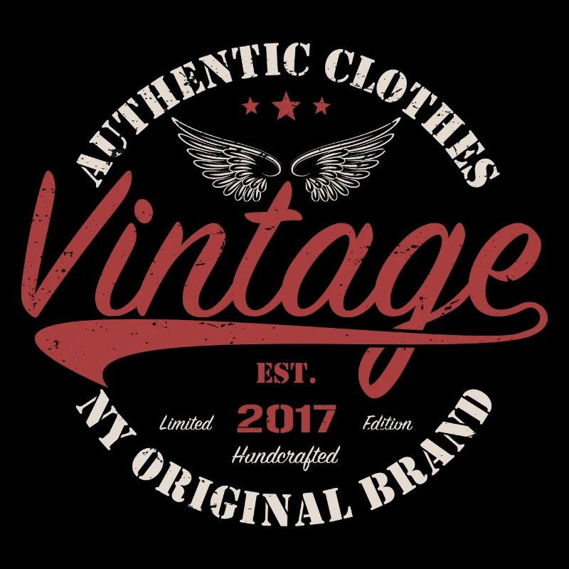 Vintage 2017 Cadeau D'anniversaire 2017 Rétro 2017
