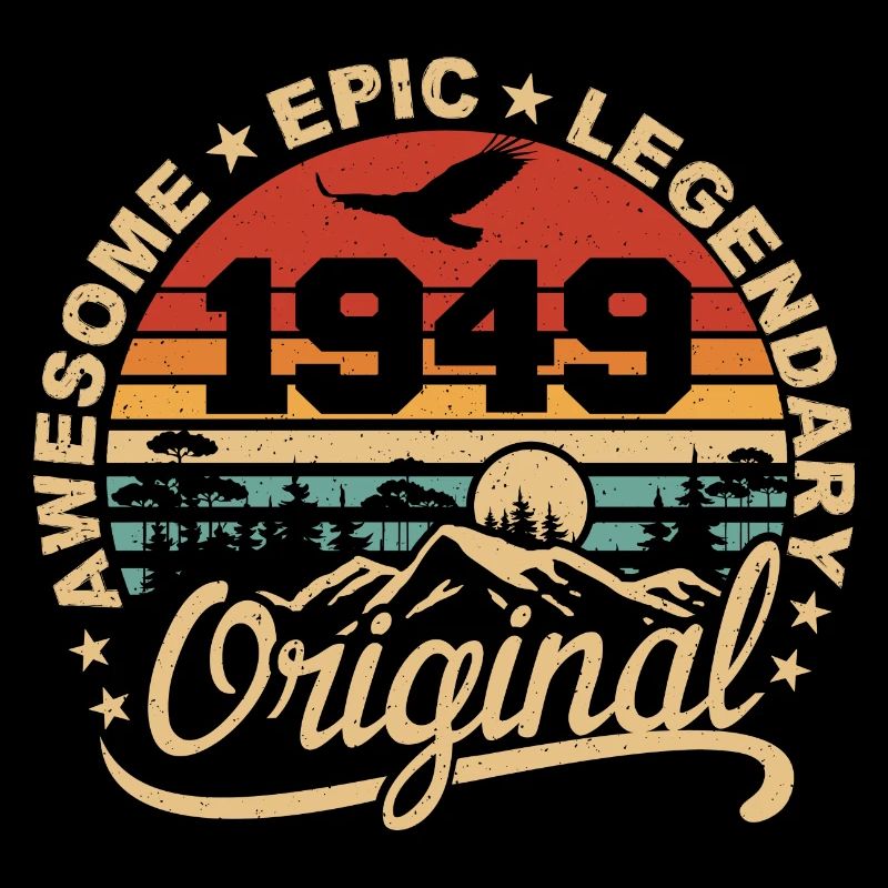 Original 1949 Retro 1949 Birthday Gift