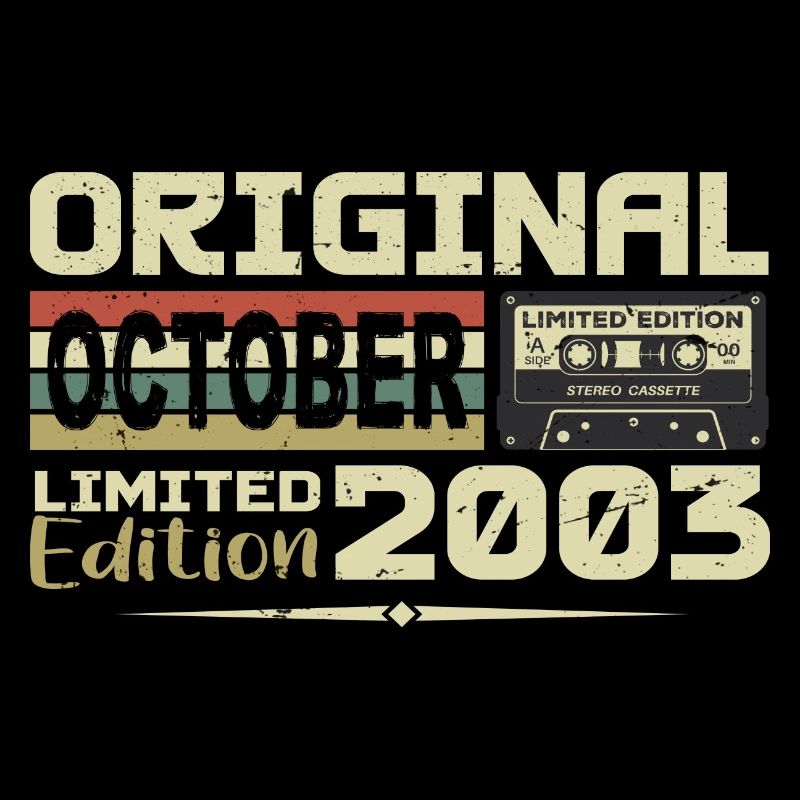 Anniversaire Octobre 2003 Original | Octobre 2003