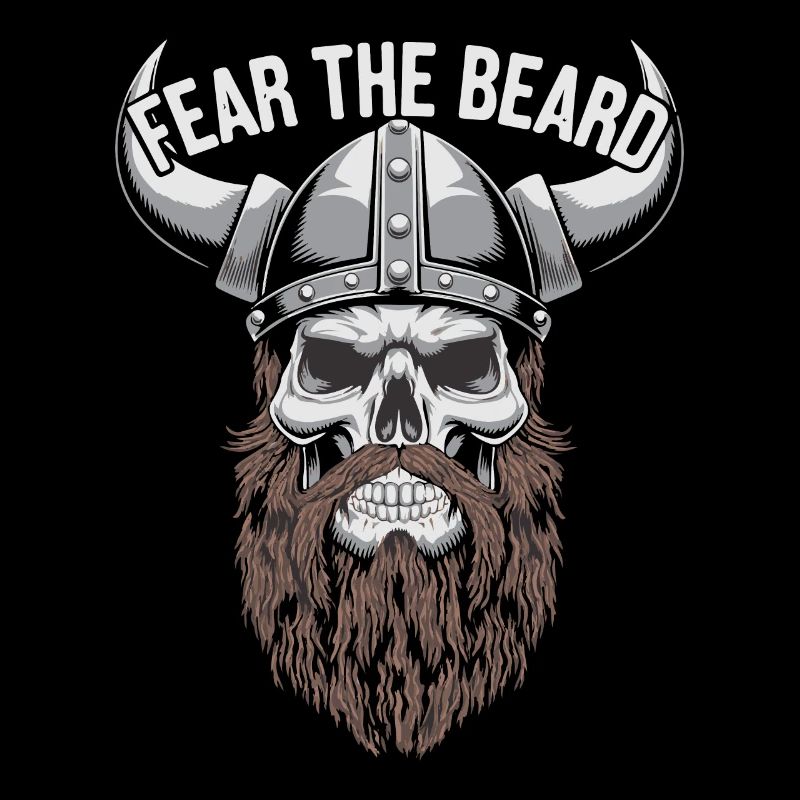 Fear the beard Viking gift idea