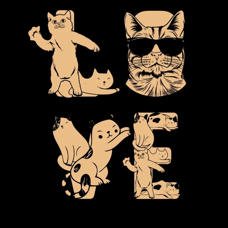 Chat LOVE Chats I Mignon Cat Lover Ka