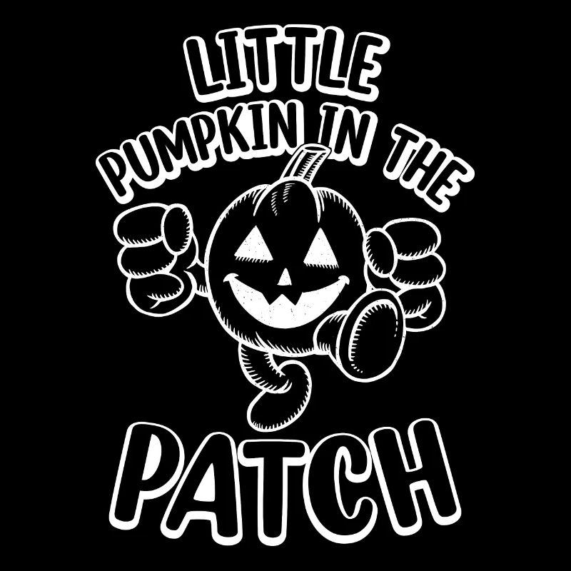 Halloween - Petite citrouille dans le patch