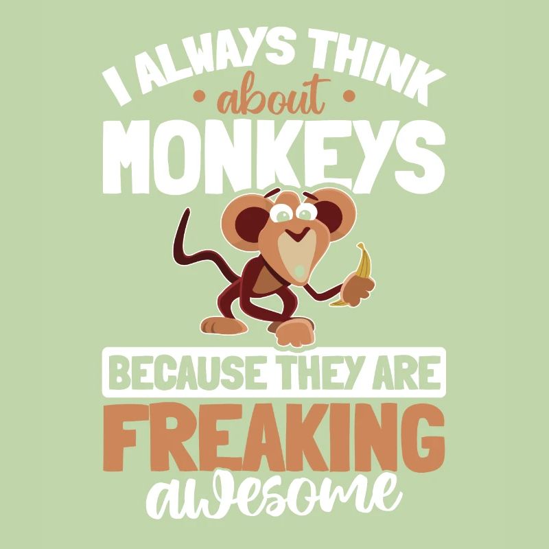 I always think about Monkeys - Orangutan Monkey