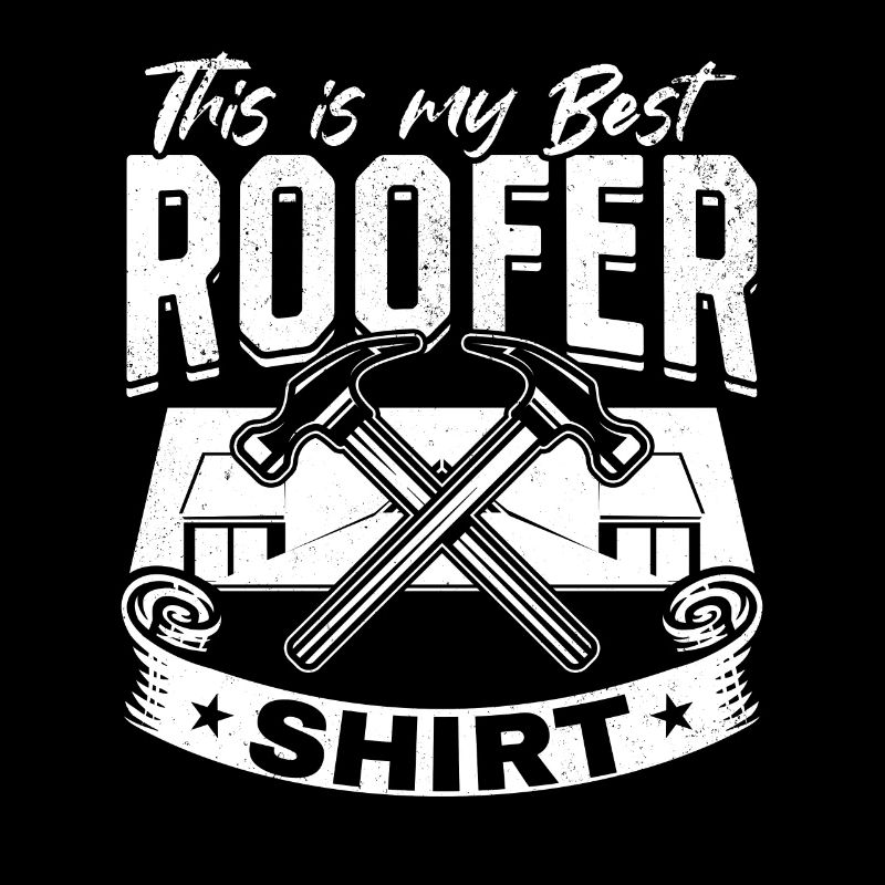 This Is My Best Roofer Shirt - Roofer Work Roofing
