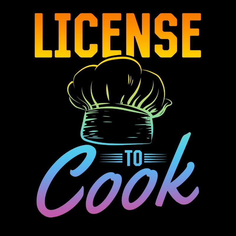 License To Cook Chef's Hat Licensed Chef Kitchen's