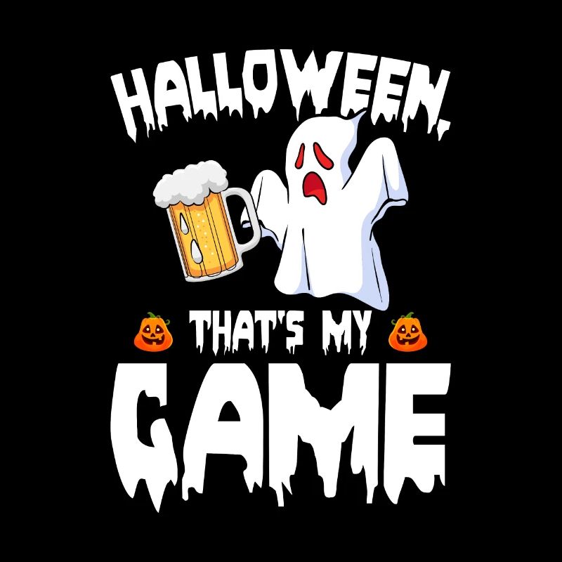Halloween That's My Game - Halloween Ghost Hallowe