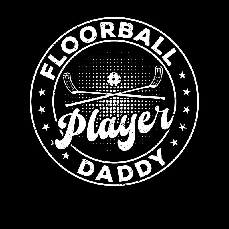 Floorball Player Daddy Floorball Game Floorball Da