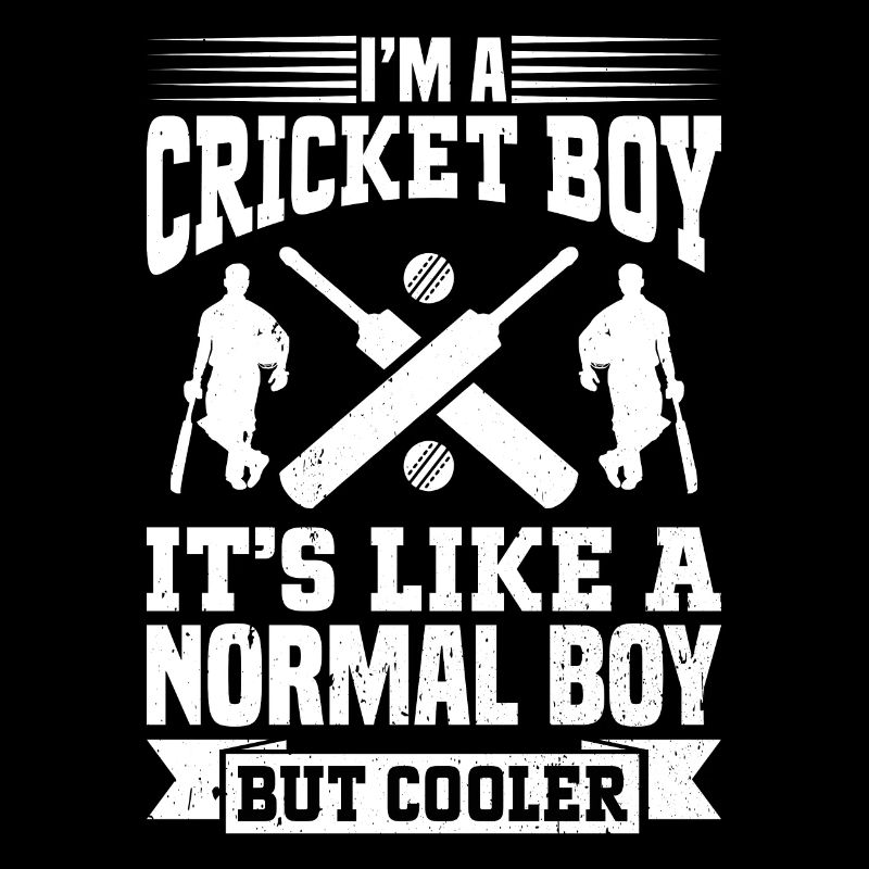 Cricket Player Boy - I'm A Cricket Boy