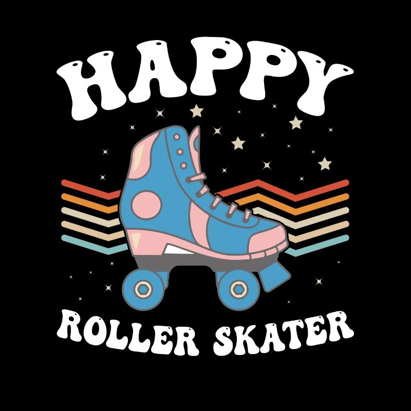 Happy Roller Skater - Roller Skates Roller Skater