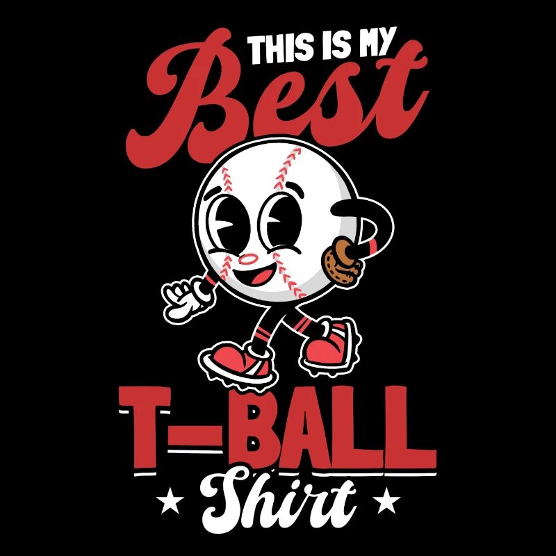 This is my best T-ball shirt Teeball
