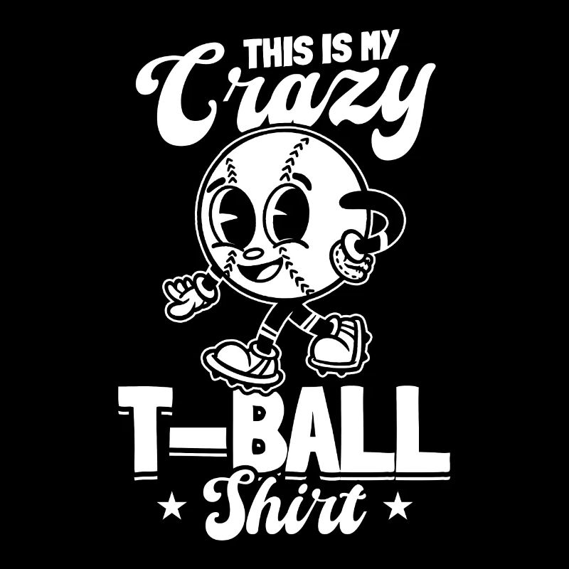 This is my crazy T-ball shirt Teeball Game
