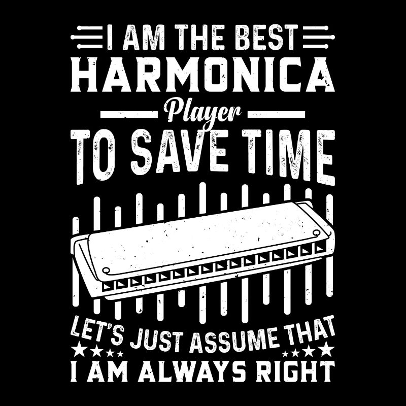 Je suis le meilleur joueur d’harmonica - Harmonica drôle P