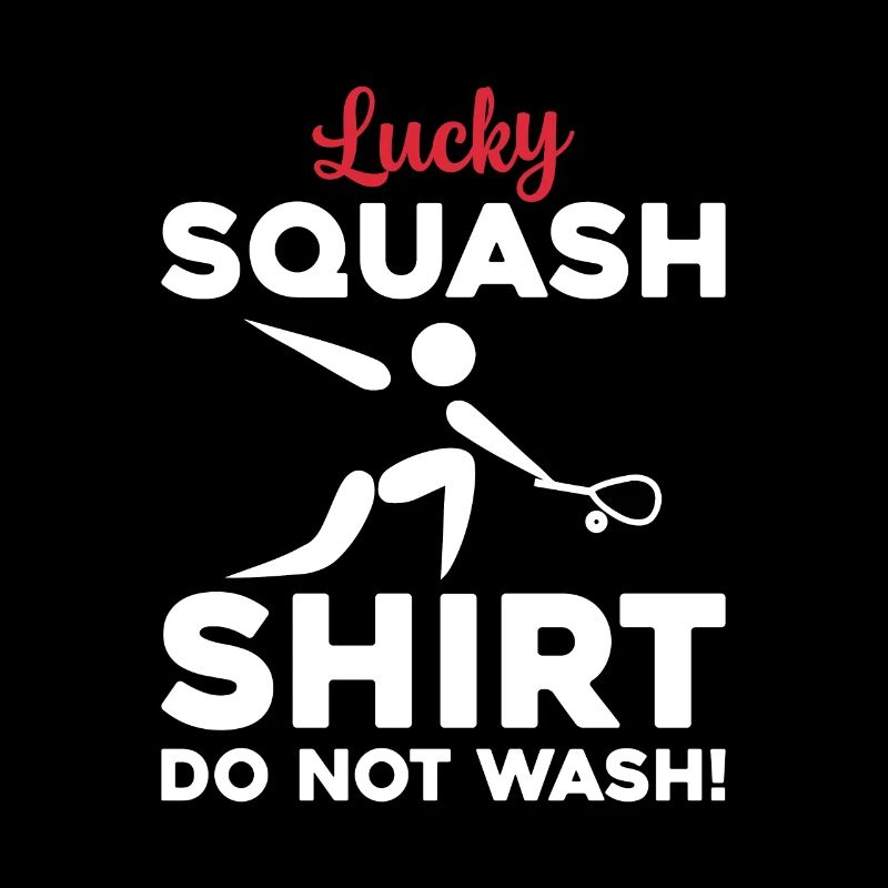 Chemise de squash Lucky Ne pas laver - Funny Squash Play