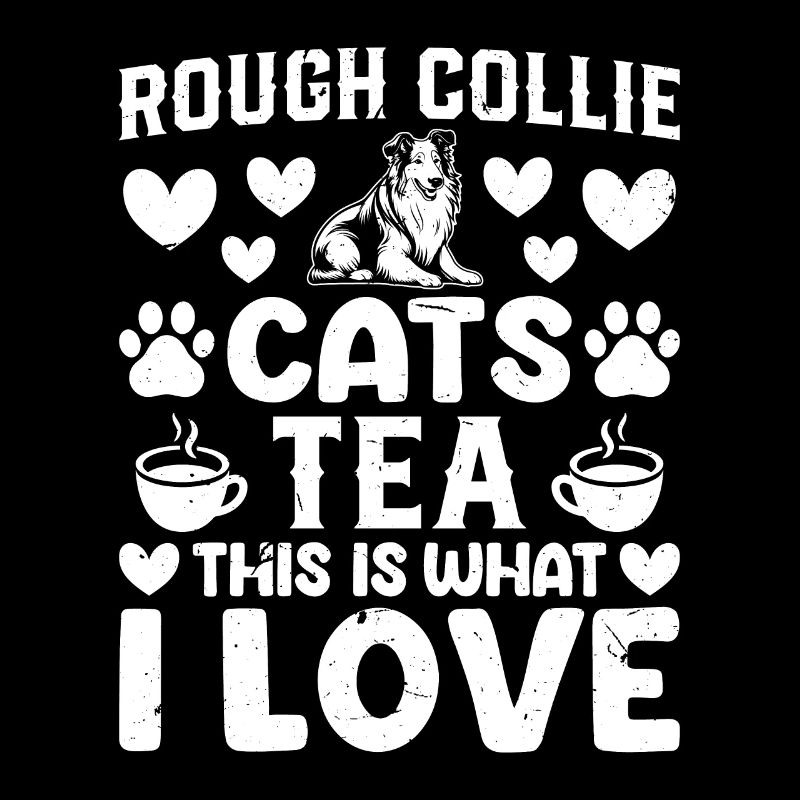 Thé pour chats Rough Collie C’est ce que j’aime - Rough