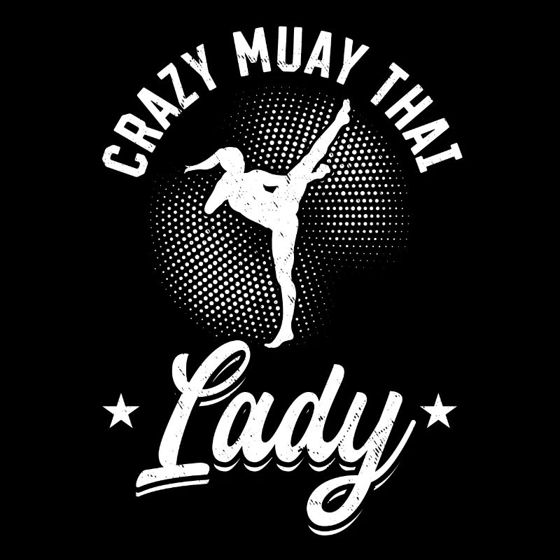 Folle Muay Thai Lady Muay Thai Combattante