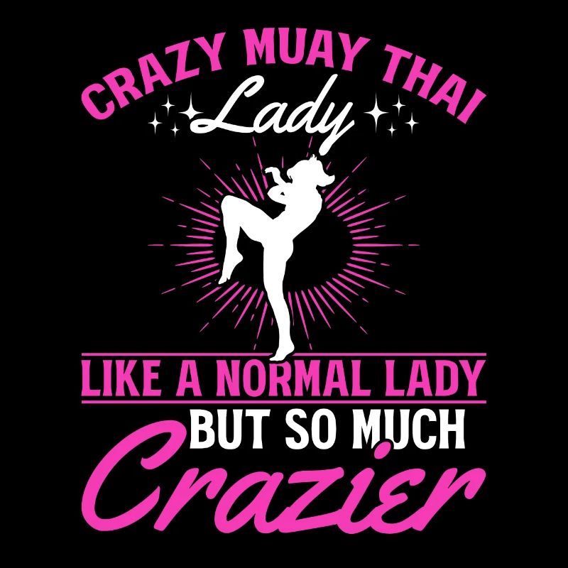 Crazy Muay Thai lady like a normal lady but so muc