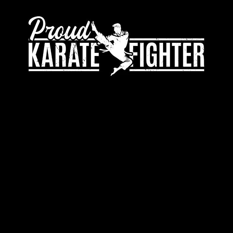 Fier combattant de karaté - Arts martiaux de karaté