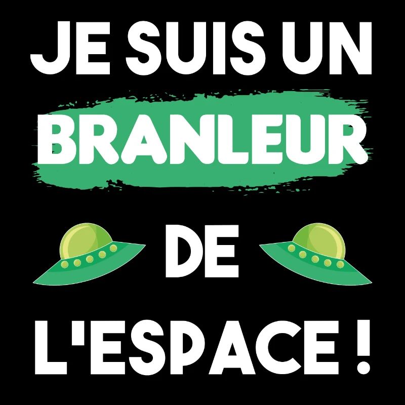 cadeau drôle branleur de l'espace ovni