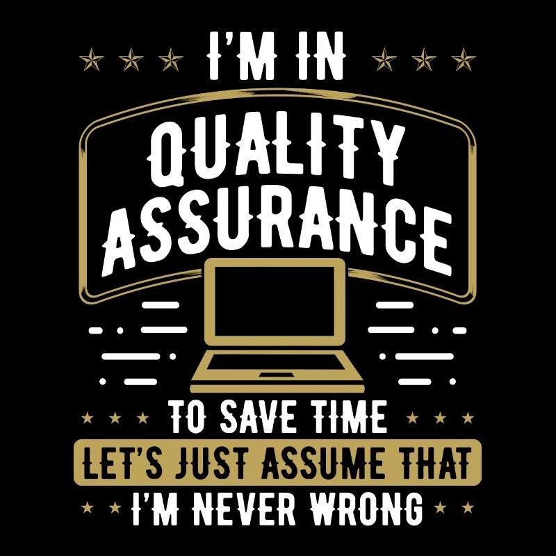 Assurance qualité Im never wrong Code Testing Test