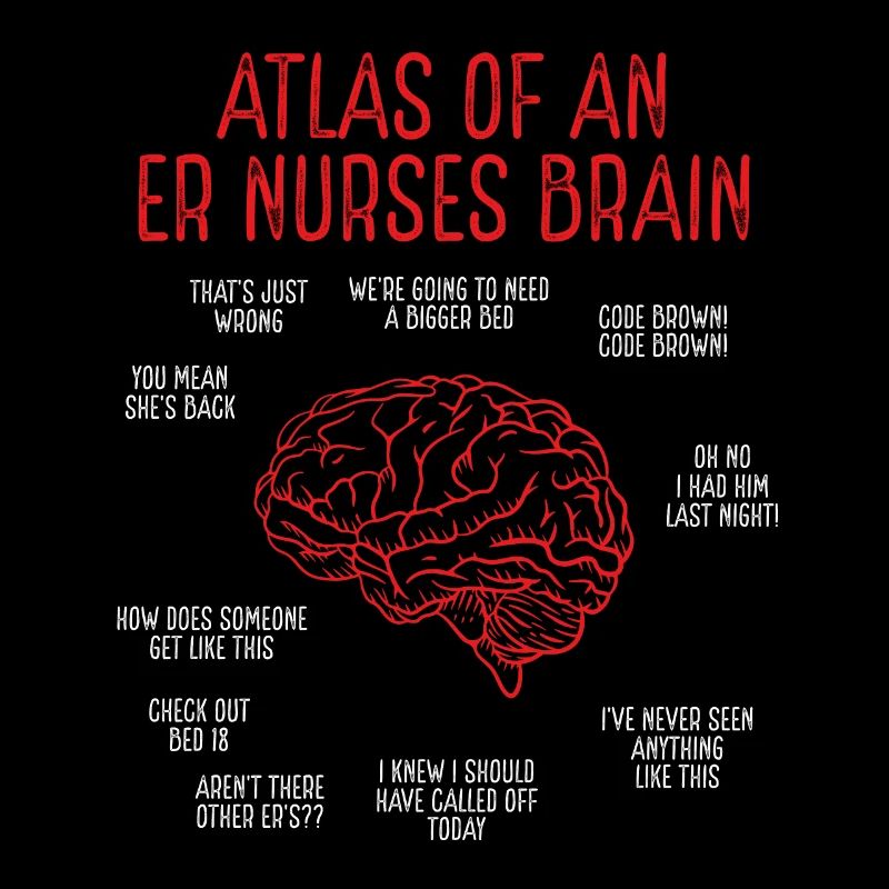 Emergency Medical Nurse ER Nurses Brain ER Tech