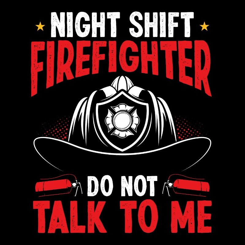 Pompier de nuit ne me parle pas Pantalon de feu