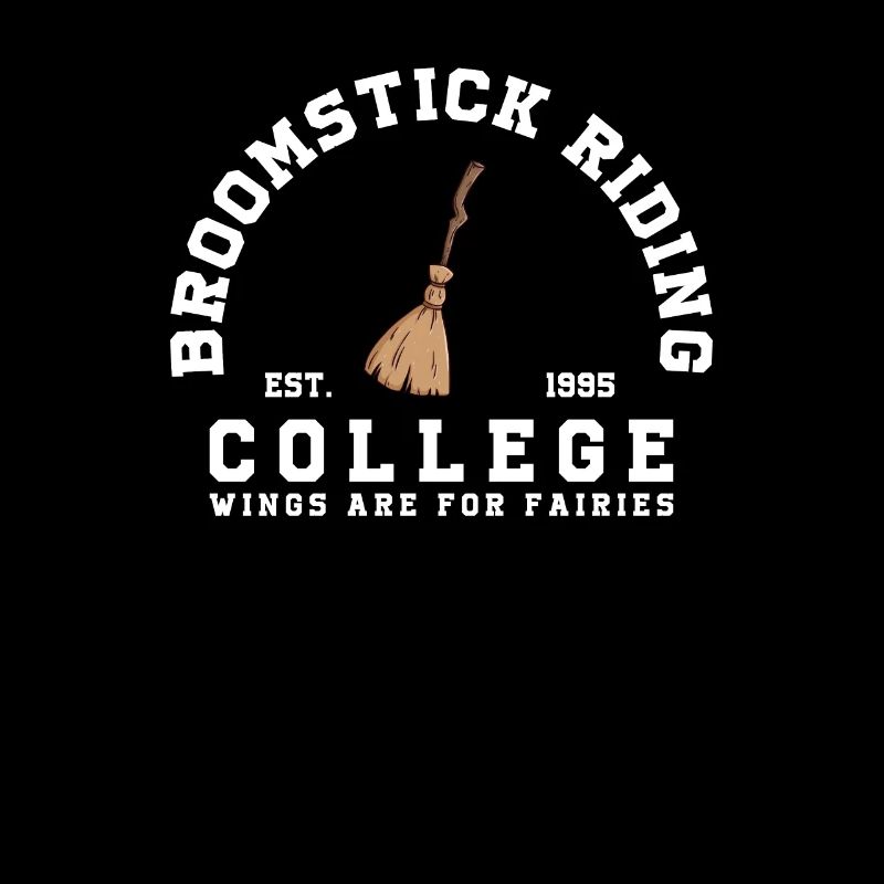 Broomstick Riding Collage, Witchcore Witch