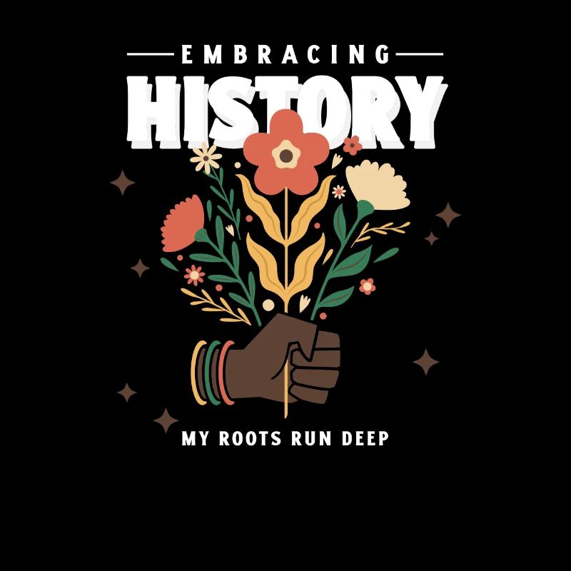 Black Pride My Roots Run Deep, Black History