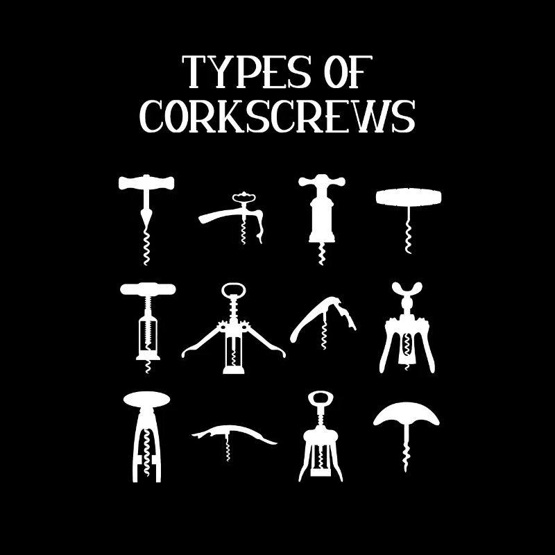 Types Of Corkscrews, Bartender Wine Sommelier