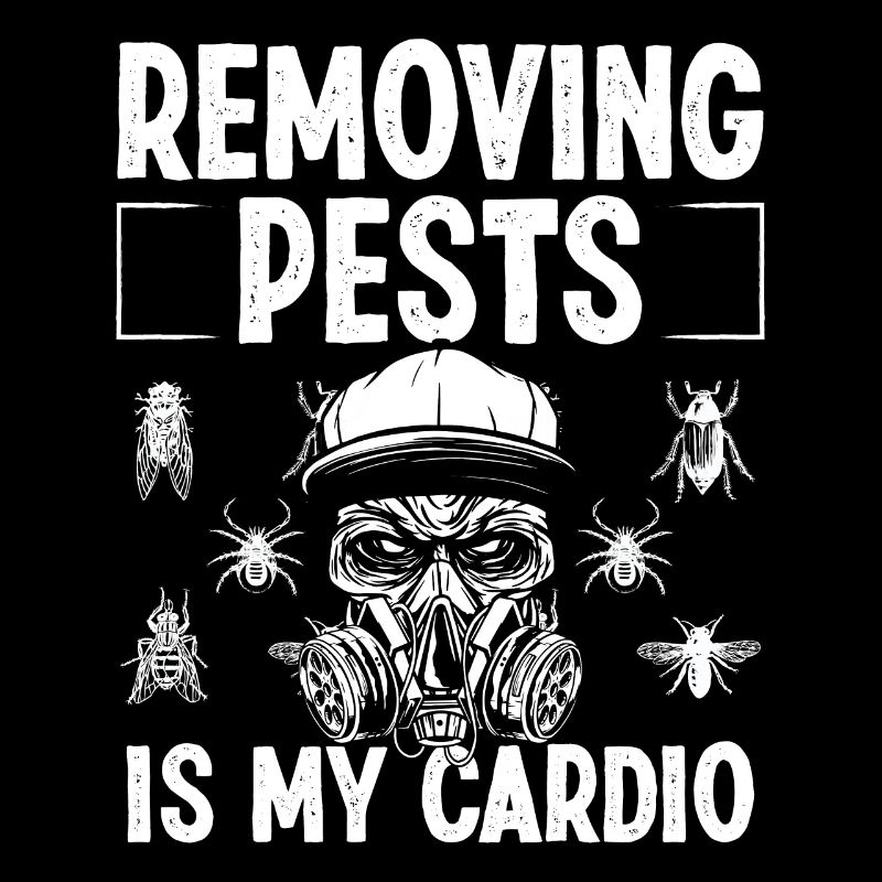 Pest Control Technician Pests is my Cardio Bugs