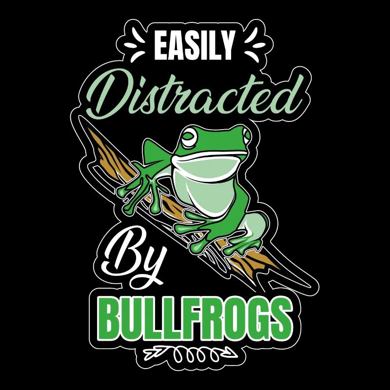 Easily Distracted By Bullfrogs, Frog Hunting