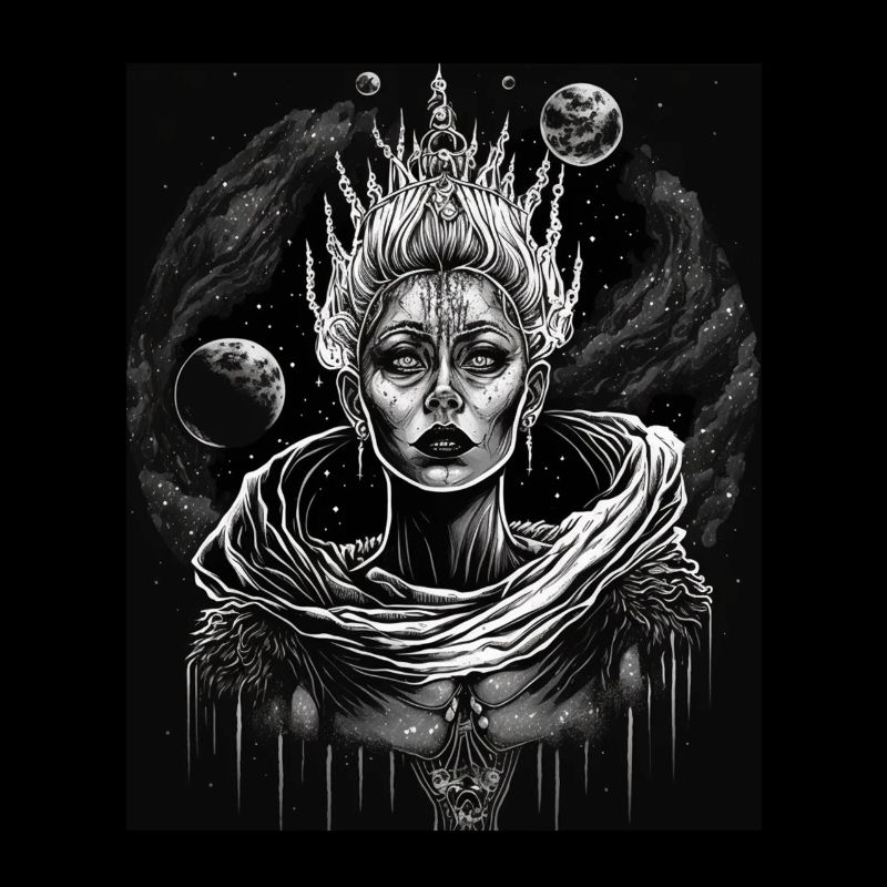 Evil Old Woman Horror Gothic Horror Witch Abstract