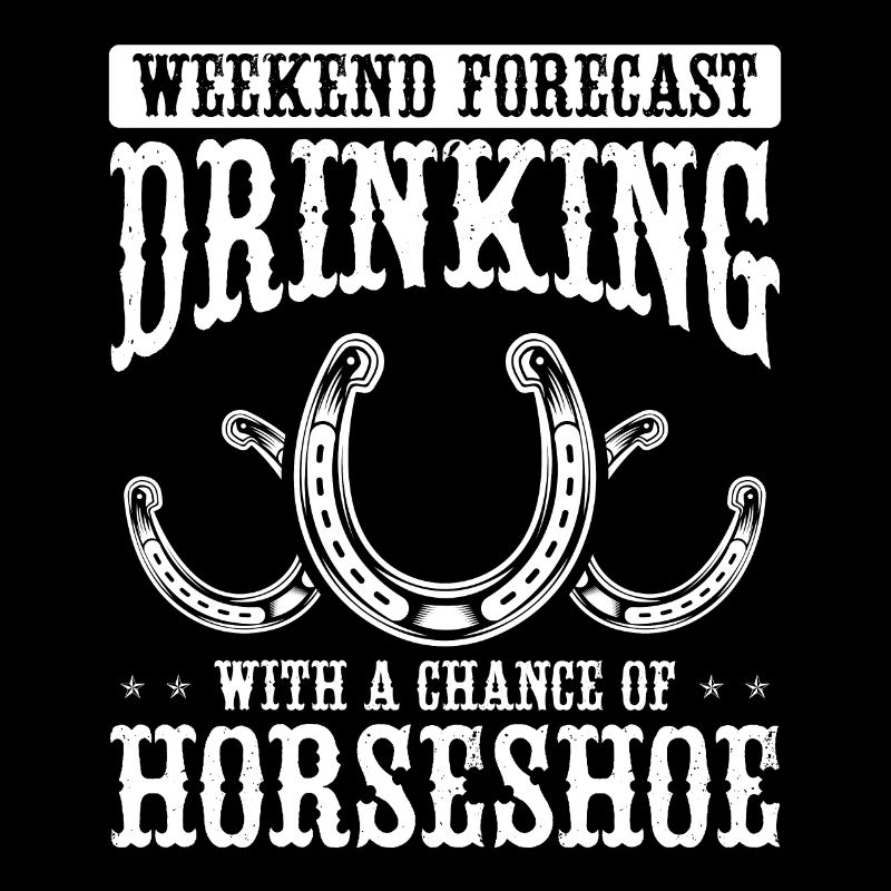 Horseshoe Pitching Beer Drinker Drinking Tosser