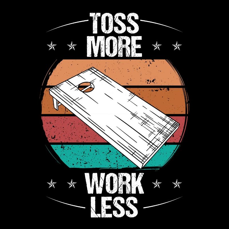 Cornhole Player Toss plus de travail moins Cornhole Team