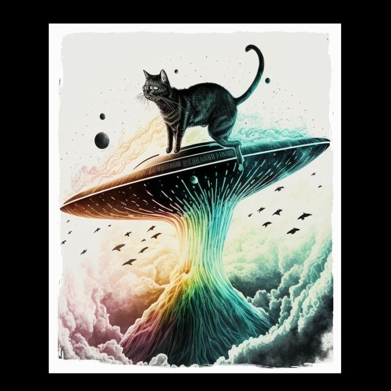 Chaton de chat Space Alien Planet Astronaute