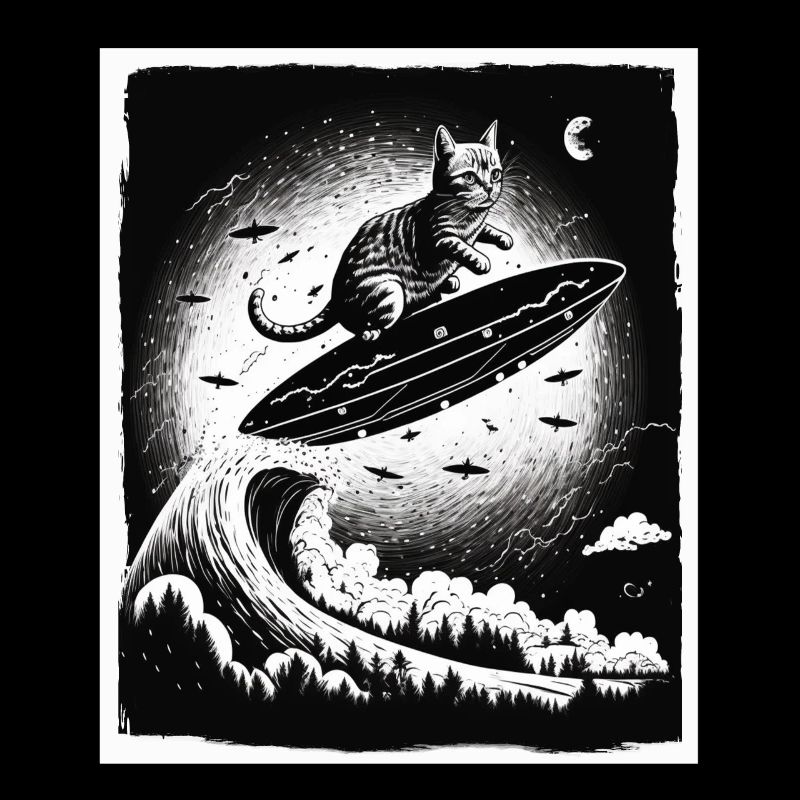 Cat Kitten Space Alien Planet Astronaut