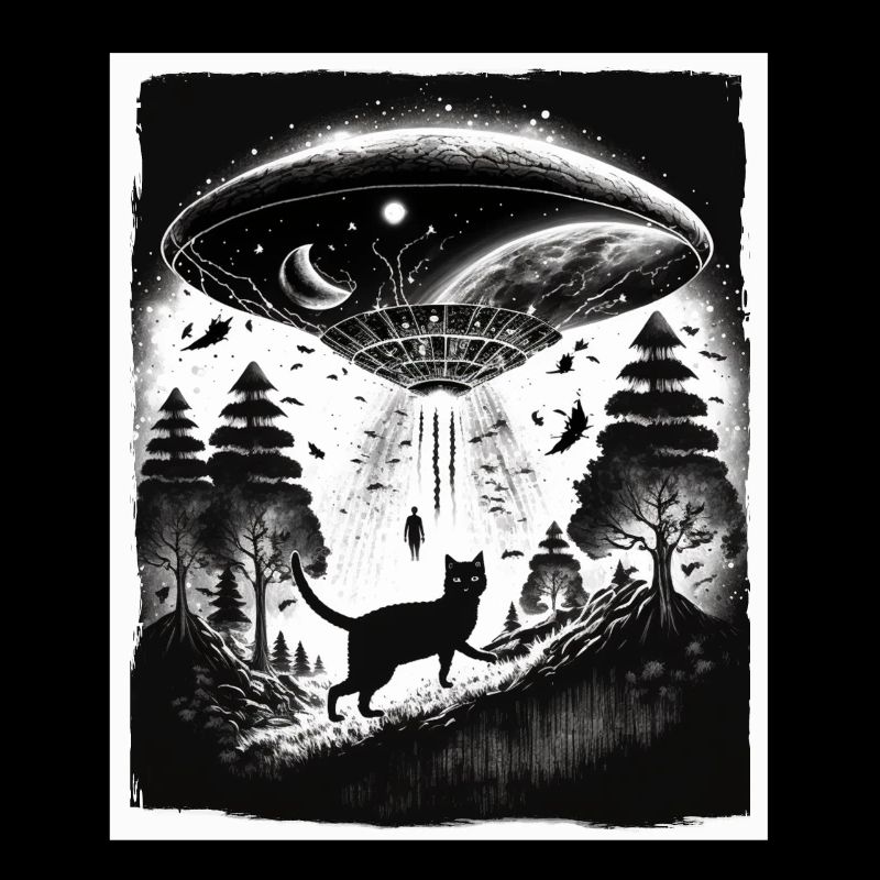 Cat Kitten Space Alien Planet Astronaut