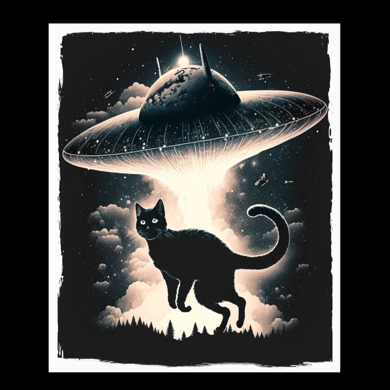 Cat Kitten Space Alien Planet Astronaut