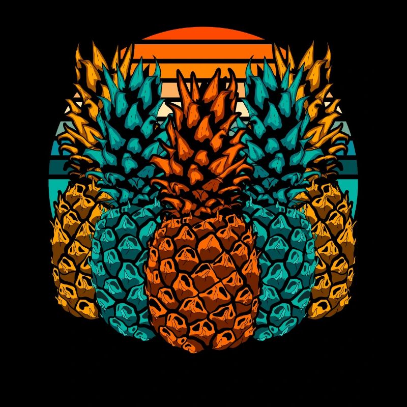 Summer Holiday Gift Fruit Tropical Pineapple